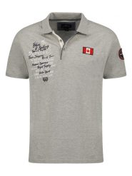 Canadian Peak Koszulka polo "Kancreak" w kolorze szarym rozmiar: S. Szare koszulki polo Canadian Peak, s, bez wzorów, z bawełny, bez kołnierzyka, bez ramiączek. Za 88.43 zł.