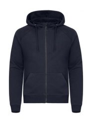 Clique Miami PRO Bluza z kapturem i zamkiem z bawełny recyklingowanej – Dark. Niebieskie bluzy z kapturem CLIQUE, xl, bez wzorów, z bawełny, z kapturem. Za 216.90 zł.