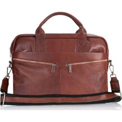 Torba męska skórzana TIZANO TM01 brąz cieniowany. Czarne torby na laptopa TIZANO. Za 384.00 zł.