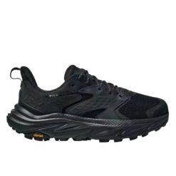 Hoka One One Anacapa 2 Low Gore-Tex Black. Czarne buty trekkingowe HOKA, bez wzorów, z gore-texu, bez zapięcia. W wyprzedaży za 843.21 zł.