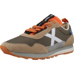 Buty MUNICH UM 93 Zielony. Zielone buty trekkingowe munich, bez wzorów, ze skóry, bez zapięcia. Za 490.99 zł.