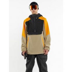 Kurtka snowboardowa męska Volcom Brighton Pullover. Brązowe kurtki narciarskie i snowboardowe Volcom, m, bez wzorów, narciarskie. Za 759.99 zł.