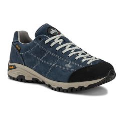 Buty turystyczne męskie Lomer Maipos Mtx Suede. Niebieskie buty turystyczne LOMER, bez wzorów, bez zapięcia. Za 550.50 zł.