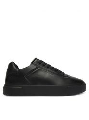 Calvin Klein Sneakersy Basket Cups Oxf Lup Hf Lth YM0YM01452 Czarny. Czarne buty sportowe casual CALVIN KLEIN, bez wzorów, ze skóry, bez zapięcia. Za 569.99 zł.