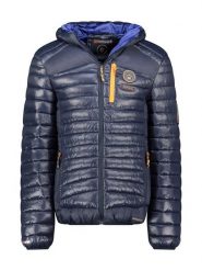 Geographical Norway Kurtka pikowana "Briouto" w kolorze granatowym rozmiar: 3XL. Niebieskie kurtki Geographical Norway, xl, bez wzorów, bez kaptura. Za 218.95 zł.