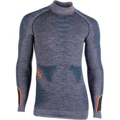 Bielizna top męski UYN Ambityon Uw Lg Sl Melange Turtleneck. Szara bielizna termoaktywna UYN, na zimę, m, bez wzorów, ze skóry, bez ramiączek, narciarskie. W wyprzedaży za 411.20 zł.