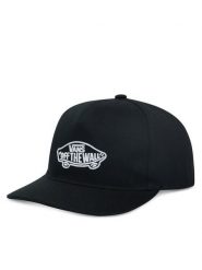 Vans Czapka z daszkiem Classic Snapback VN000QAJBLK1 Czarny. Czarne czapki z daszkiem Vans, bez wzorów, z bawełny. Za 119.99 zł.