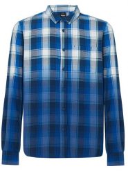 Oakley Koszula "Gradient" w kolorze niebieskim rozmiar: L. Niebieskie koszule Oakley, l, bez wzorów, z bawełny, bez kołnierzyka, bez ramiączek. Za 126.99 zł.