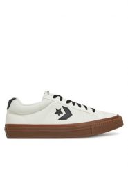 Converse Sneakersy Sport Casual A13787C Beżowy. Brązowe buty sportowe casual Converse, bez wzorów, ze skóry, bez zapięcia. Za 169.99 zł.