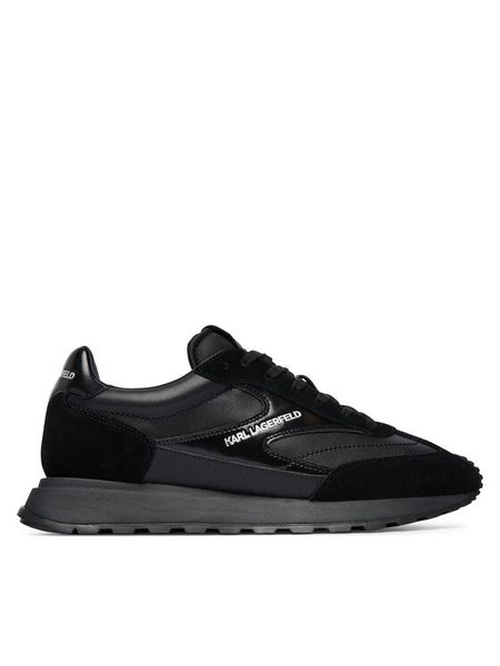 KARL LAGERFELD Sneakersy Kairo KL51117 Czarny. Czarne buty sportowe casual KARL LAGERFELD, bez wzorów, ze skóry, bez zapięcia. Za 919.99 zł.