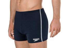 Kąpielówki bokserki męskie pływackie SPEEDO CLASSIC+ ASHT 8-007327780. Niebieskie slipy i bokserki Speedo, l, bez wzorów, z materiału. Za 75.00 zł.