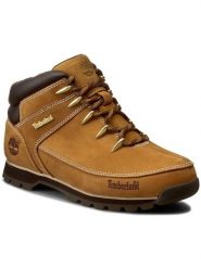Timberland Trapery Euro Sprint A122I/TB0A122I2311 Brązowy. Brązowe trapery Timberland, ze skóry, bez zapięcia. Za 579.99 zł.