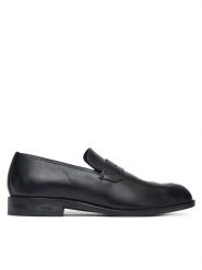 BOSS Półbuty Tayil 50541699 Czarny. Czarne eleganckie półbuty Boss, bez wzorów, ze skóry, bez obcasa, bez zapięcia. Za 579.99 zł.