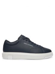 Armani Exchange Sneakersy XUX123 XV534 00285 Granatowy. Niebieskie buty sportowe casual Armani Exchange, bez wzorów, ze skóry, bez zapięcia. Za 829.99 zł.