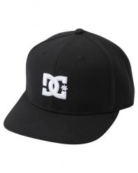 Czapka DC Shoes Empire Snapback Cap. Czarne czapki z daszkiem DC Shoes, bez wzorów, z materiału. Za 129.99 zł.