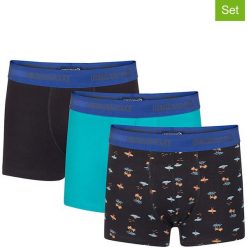 Bokserki (3 pary) w kolorze niebieskim, czarnym i turkusowym. Bokserki marki Giorgio Di Mare. W wyprzedaży za 64.95 zł.