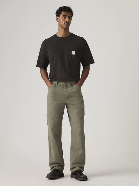 Levi's Dżinsy "568" - Loose fit - w kolorze khaki rozmiar: W33/L32. Brązowe jeansy Levi's®, l. Za 238.95 zł.