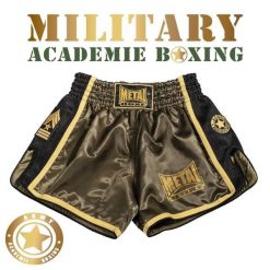 Spodenki do boksu tajskiego/kickboxingu Metal Boxe Extrem. Zielone szorty METAL BOXE, bez wzorów, sportowe. Za 266.00 zł.
