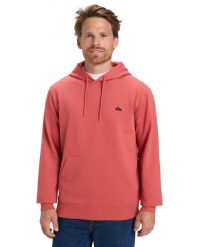 Bluza z kapturem dla Mężczyzn BASIC Różowy. Czerwone bluzy z kapturem Quiksilver, m, bez wzorów, z bawełny, z kapturem. Za 189.99 zł.