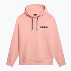 Bluza męska Napapijri B-Boyd H. Czerwone bluzy Napapijri, l, bez wzorów, bez kaptura. Za 359.99 zł.