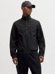 Jack & Jones Kurtka softshellowa "Parker" w kolorze czarnym rozmiar: XL. Czarne kurtki outdoor i hardshell Jack & Jones, xl, bez wzorów, bez kaptura. Za 165.71 zł.