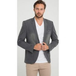 Marynarka "Erin" - Slim fit - w kolorze ciemnoszarym. Marynarki marki Sir Raymond Taylor. W wyprzedaży za 260.95 zł.