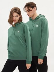 Converse Bluza Unisex Go-To Embroidered Star Chevron 10023874-A36 Zielony Regular Fit. Zielone bluzy Converse, m, bez wzorów, z bawełny, bez kaptura. Za 259.99 zł.