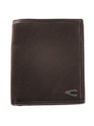 Camel Active Skórzany portfel "Vegas" w kolorze ciemnobrązowym - 10,7 x 12,7 x 2 cm rozmiar: onesize. Brązowe portfele Camel Active, bez wzorów, z materiału. Za 148.26 zł.