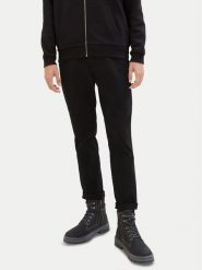 Tom Tailor Denim Chinosy 1008253 Czarny Slim Fit. Czarne eleganckie spodnie TOM TAILOR DENIM, m, z bawełny. Za 119.99 zł.