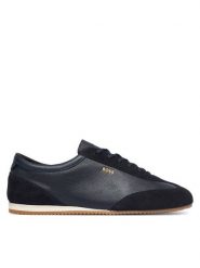BOSS Sneakersy Lineor 50568463 Granatowy. Niebieskie buty sportowe casual Boss, bez wzorów, ze skóry, bez zapięcia. Za 849.99 zł.