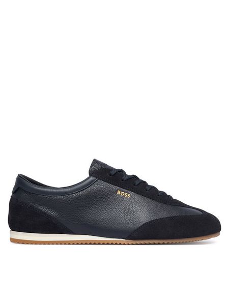 BOSS Sneakersy Lineor 50568463 Granatowy. Niebieskie buty sportowe casual Boss, bez wzorów, ze skóry, bez zapięcia. Za 849.99 zł.