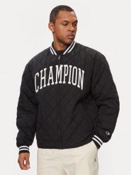 Champion Kurtka bomber 219897 Czarny Regular Fit. Czarne kurtki Champion, m, bez wzorów, z syntetyku, bez kaptura. Za 419.99 zł.