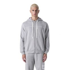Bluza męska Everlast Exclusive Full Zip. Szare bluzy EVERLAST, l, bez wzorów, bez kaptura. Za 159.99 zł.