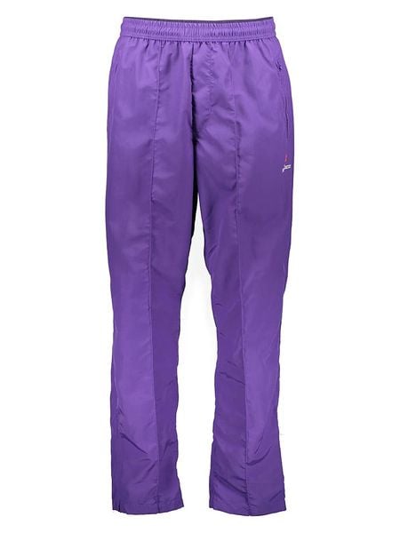 New Balance Spodnie sportowe "Made in USA" w kolorze fioletowym rozmiar: M. Różowe spodnie treningowe długie New Balance, m, bez wzorów. Za 263.53 zł.