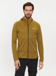 Salewa Bluza techniczna Puez 28521 Brązowy Slim Fit. Brązowe bluzy bez kaptura Salewa, m, bez wzorów, z syntetyku, bez kaptura. Za 409.99 zł.