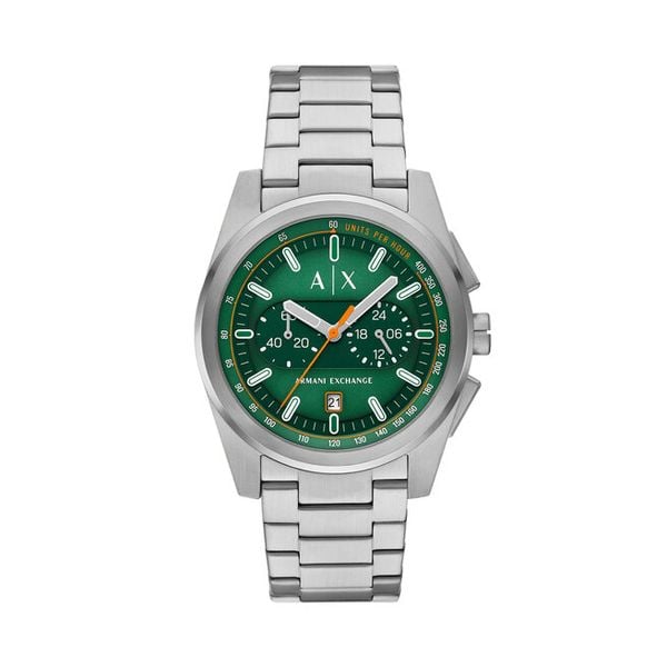 Zegarek Armani Exchange. Szare zegarki Armani Exchange, srebrne. Za 849.99 zł.