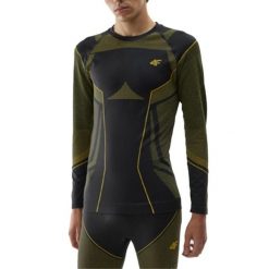 Bielizna termoaktywna 4F. Czarna bielizna termoaktywna 4F, bez wzorów, bez ramiączek. Za 120.99 zł.