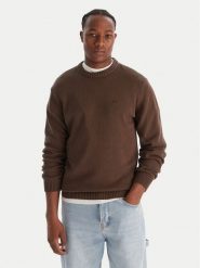 Quiksilver Sweter Salt Water EQYSW03326 Brązowy Regular Fit. Brązowe swetry rozpinane Quiksilver, m, bez wzorów, z syntetyku, bez kołnierzyka, bez ramiączek. Za 299.99 zł.