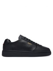 HUGO Sneakersy Neston 50568987 Czarny. Czarne buty sportowe casual Hugo, bez wzorów, ze skóry, bez zapięcia. Za 899.99 zł.