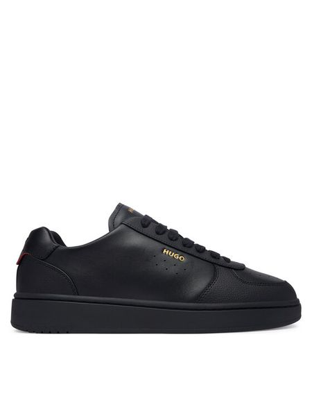 HUGO Sneakersy Neston 50568987 Czarny. Czarne buty sportowe casual Hugo, bez wzorów, ze skóry, bez zapięcia. Za 899.99 zł.