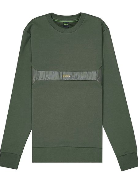 Hugo Boss Fashion Bluza w kolorze zielonym rozmiar: L. Zielone bluzy Hugo Boss Fashion, l, bez wzorów, bez kaptura. Za 414.95 zł.