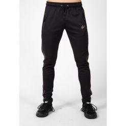 Spodnie fitness męskie Gorilla Wear Wenden Pants. Czarne buty treningowe GORILLA WEAR, bez wzorów, z dresówki, na fitness i siłownię. Za 233.00 zł.