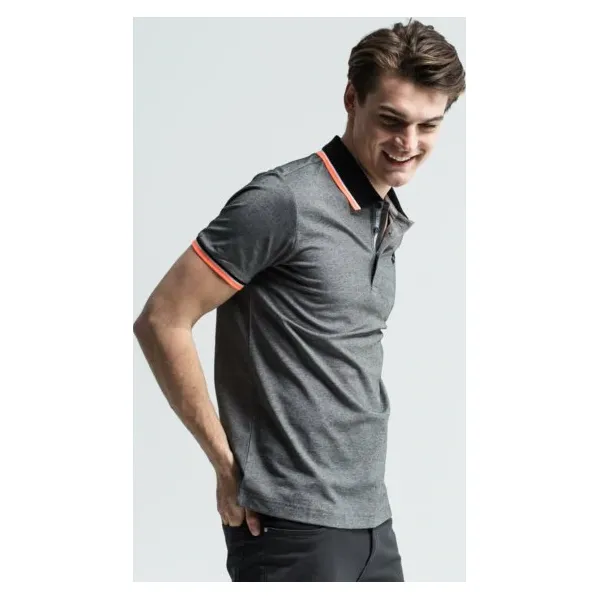 Lotto Polo L73 Plus Pq , czarny, rozmiar L. Czarne koszulki polo sportowe Lotto, l, bez wzorów, z materiału, bez kołnierzyka, bez ramiączek. Za 79.99 zł.