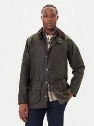 Barbour Kurtka przejściowa MWX0017OL99 Zielony Regular Fit. Zielone kurtki Barbour, m, bez wzorów, z bawełny, bez kaptura. Za 1,749.00 zł.
