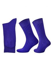 Norfolk Skarpety w kolorze granatowym rozmiar: M. Niebieskie skarpety Norfolk, bez wzorów, z materiału. Za 26.99 zł.