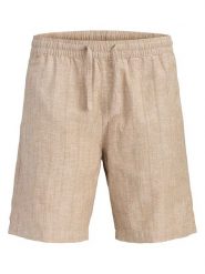 Jack & Jones Szorty "Jaiden" w kolorze beżowym rozmiar: L. Brązowe szorty Jack & Jones, l, bez wzorów. Za 83.42 zł.