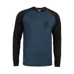 Koszulka rowerowa MTB męska Rocday Stage Sanitized® z długim rękawem. Czarne bluzy ROCDAY, m, bez wzorów, z jersey, bez kaptura. Za 209.99 zł.