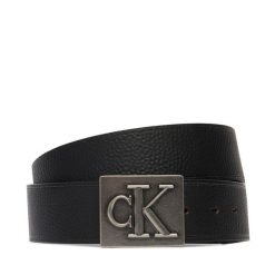 Pasek Męski Calvin Klein. Czarne paski CALVIN KLEIN, bez wzorów. Za 289.99 zł.