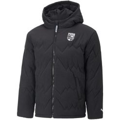 Kurtka wiatrówka męska Puma WindCell 536188 01. Czarne kurtki Puma, l, bez wzorów, z materiału, z kapturem. Za 259.00 zł.