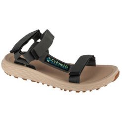 Sandały Columbia Konos Globetrot Sandal 2126931028 szare. Szare sandały z gumy, bez zapięcia. Za 331.70 zł.